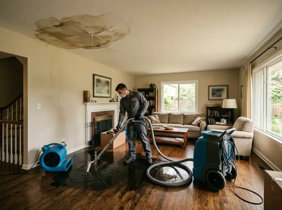 attic-pipe-burst-ceiling-drip-008 — frequently asked questions, Water Damage Restoration & Carpet Care in Center Moriches, NY